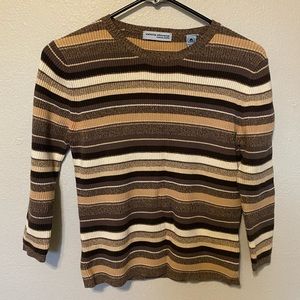Valerie Stevens Striped Sweater